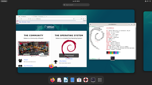 Debian OS